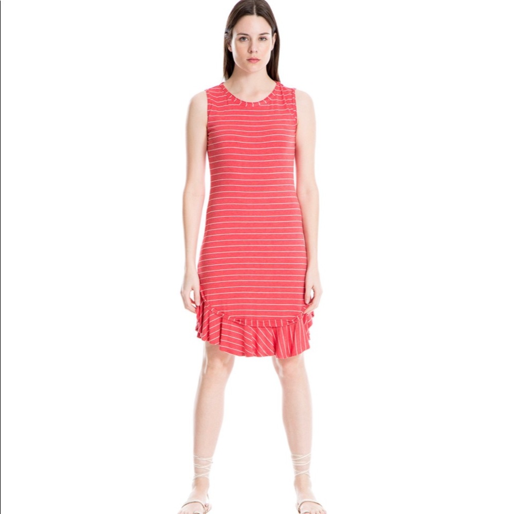 MAX STUDIO STRIPED DRESS